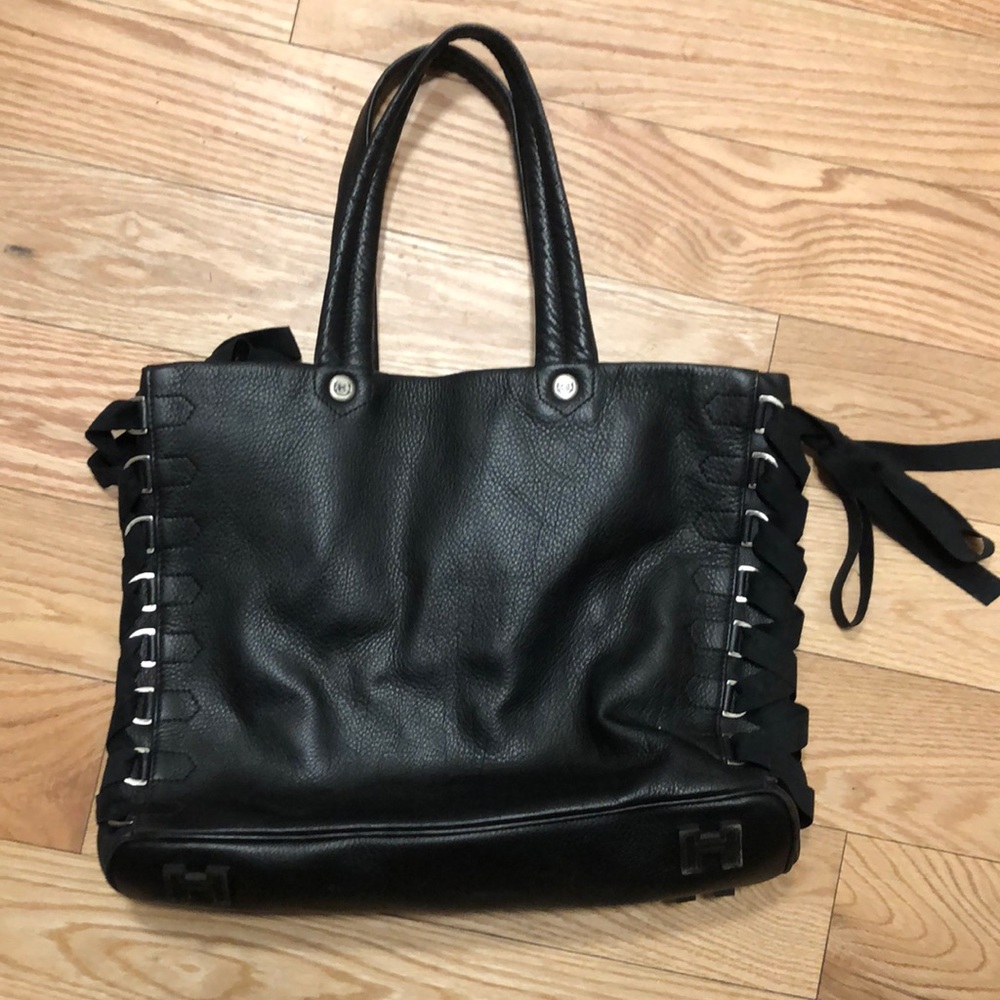 Hunter Original black Leather Bag